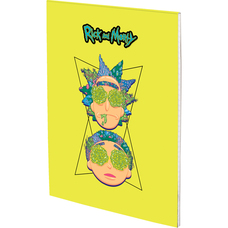 Блокнот-планшет A5 50 аркушів клітинка Rick and Morty Kite RM22-194-2, 62569