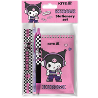 Набір канцтоварів 4 предмети Kite Kuromi HK25-S03, 70852