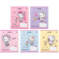Зошит шкільний 12 аркушів клітинка Kite Hello Kitty HK25-232-1, 71709