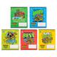 Зошит шкільний 12 аркушів клітинка Kite Ninja Turtles NT24-232, 69588