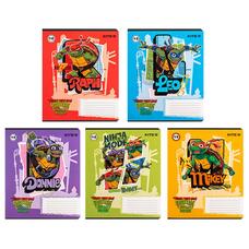 Зошит шкільний 12 аркушів лінія Kite Ninja Turtles NT24-234, 69592