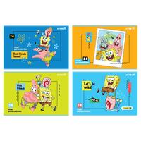 Альбом для малювання 24 аркуші скоба Kite SpongeBob SquarePants SB25-242, 71810