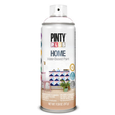 Фарба аерозоль на водній основі HOME біла 400 мл PINTYPLUS, 200111
