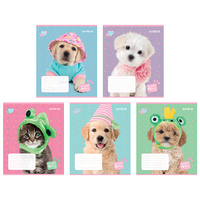Зошит шкільний 18 аркушів клітинка Kite Studio Pets SP24-236, 68171