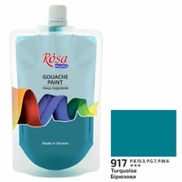 Фарба гуашева бірюзова 200 мл Rosa Studio, 323200917
