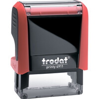 Оснастка зі штампом ВІДПОВІДАЄ ОРИГІНАЛУ червона 38х14 мм Trodat 4911, 430872