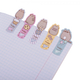 Індекси паперові 55х15 мм 100 штук 5x20 Pusheen Yes, 170438