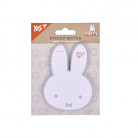 Блок паперу з клейким шаром фігурний 40 аркушів Miffy Yes, 170436