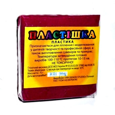 Полімерна глина маджента № 0111 75 грам Пластішка, 9061905