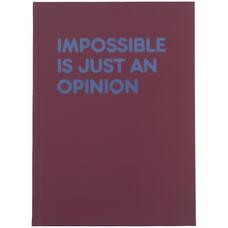 Книга записна А5 Impossible 96 аркушів клітинка тверда обкладинка Axent 8458-1-A, 67802