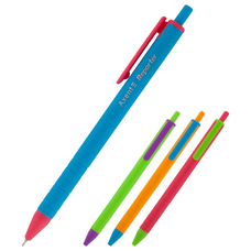 Ручка кулькова автоматична Axent Reporter Color синя 0.7 мм AB1069-02-A, 35301