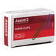 Скріпки кольорові Axent 28 мм 100 штук 4106-A, 07887