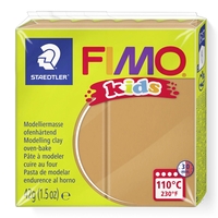 Полімерна глина Fimo Kids шоколадна 42 грама Staedtler, 803071