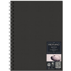 Блокнот для ескізів Sketch А4 на спіралі 210х297 мм 110 г/м 80 аркушів Fabriano, 28021550