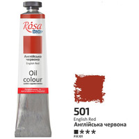 Фарба олійна англійська червона 60 мл Rosa Studio, 326501