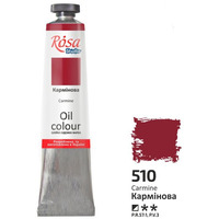 Фарба олійна кармінова 60 мл Rosa Studio, 326510