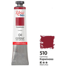 Фарба олійна кармінова 60 мл Rosa Studio, 326510