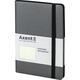 Книга записна А5 крапка 96 аркушів сіра Partner Soft Axent 8310-15-A, 43142