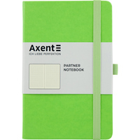 Книга записна А5 крапка 96 аркушів салатова Partner Axent 8306-09-A, 43104