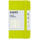 Книга записна А6 клітинка 96 аркушів лимонна Partner Axent 8301-60-A, 65699