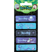 Закладка паперова 5х15х50 мм 100 шт Kite Rick and Morty RM23-480, 65082