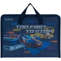 Папка-портфель А4  на блискавці Kite Hot Wheels HW24-202, 67552