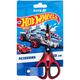 Ножиці 13 см з гумовими вставками і принтом на лезі Hot Wheels HW25-148 Kite, 69649