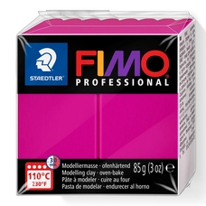 Полімерна глина Fimo Professional маджента 85 грам Staedtler, 8004210