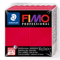 Полімерна глина Fimo Professional кармінова 85 грам Staedtler, 800429