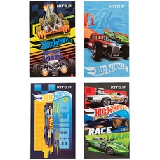 Блокнот-планшет A6 50 аркушів нелінований Kite Hot Wheels HW21-195, 48402