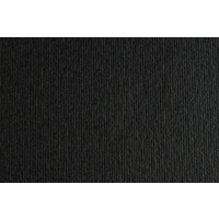 Папір для дизайну Elle Erre B2 50x70 см № 15 nero 220 гм2 чорний дві текстури Fabriano, 16712515