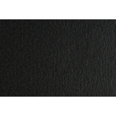 Папір для дизайну Elle Erre B2 50x70 см № 15 nero 220 гм2 чорний дві текстури Fabriano, 16712515