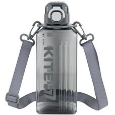 Пляшечка для води 650 мл сіра Kite K26-1275-2, 76166