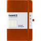 Книга записна А5 125х195 мм клітинка 96 аркушів коричнева Partner Lux Axent 8202-19-A, 33020