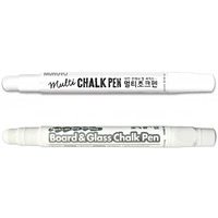 Маркер крейдяний білий Multi Chalk Pen Mungyo MBG12W, 9096009