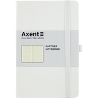 Книга записна А5 125х195 мм крапка 96 аркушів біла Partner Axent 8306-21-A, 43108