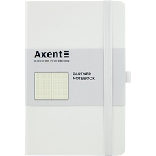 Книга записна А5 125х195 мм крапка 96 аркушів біла Partner Axent 8306-21-A, 43108