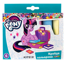 Крейда кольорова Jumbo Kite My Little Pony 6 кольорів LP19-073, 40282