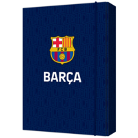 Папка для зошитів В5 на гумці картон FC Barcelona BC25-210 Kite, 69251