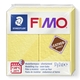 Полімерна глина Fimo Leather-effect жовтий шафран 57 грам Staedtler, 8010109