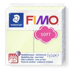 Полімерна глина Fimo Soft ванільна пастельна 57 грам Staedtler, 8020105
