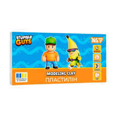 Пластилін 6 кольорів 120 грам Stumble Guys YES, 540725
