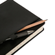 Щоденник А5 датований 2026 твердий 368 стор чорний Legacy Leo Planner, 252649