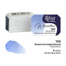 Фарба акварельна королівська блакитна кювета 2,5 мл Rosa Gallery, 343750