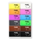 Набір полімерної глини Fimo Effect Neon Colours 12 кольорів по 25 грам Staedtler, 8013123