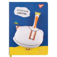 Блокнот-сквіш А5 128 аркушів клітинка/лінія Гусь Yes, 151887