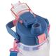 Пляшечка для води 1500 мл з трубочкою рожева Kite K24-1202-2, 68258