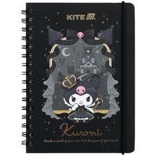 Щоденник-планер на спіралі тверда обкладинка Kite Kuromi HK25-438-2, 71183