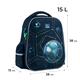 Рюкзак шкільний напівкаркасний Winner GoPack Education GO24-165M-7, 66820