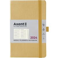 Щотижневик датований 2024 рік Axent Partner Lines 125х195 мм пісочний 8515-24-53-A, 65647